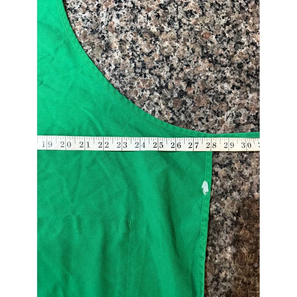 Starbucks Barista Apron Green Siren Logo Embroidered Two Pocket Uniform Bib